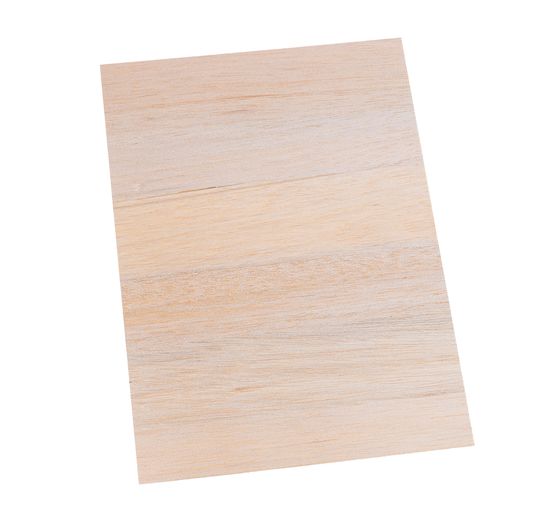Balsa houten plaat