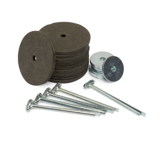 Cardboard-Joint discs for bears, Bear size 35 - 40 cm