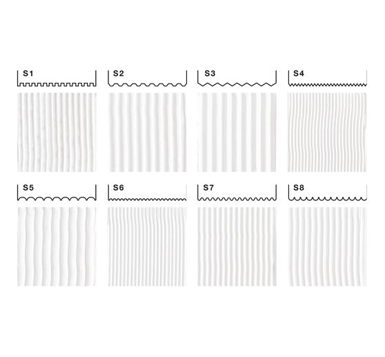 Effect spatula set, 4 pieces