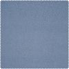 Muslin cotton fabric "Uni" Baltic-Blue