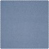 Musselin katoenen stof "Uni" Baltic-Blauw