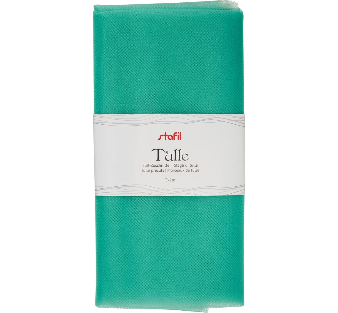 Tule lapje, 3 meter - Lichtgroen