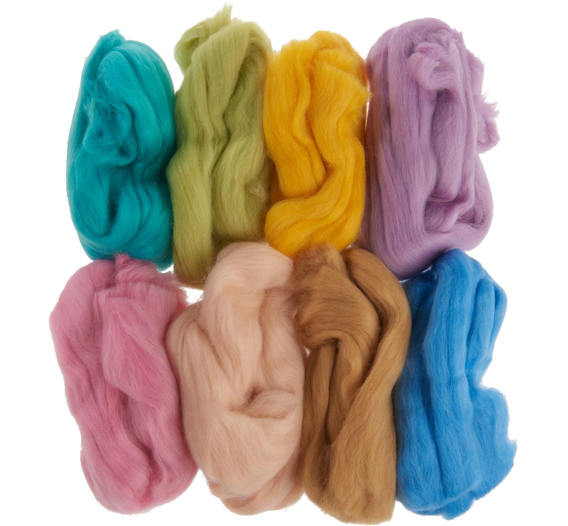 VBS Sprookjeswol "Assorti", 8 kleuren - Basic