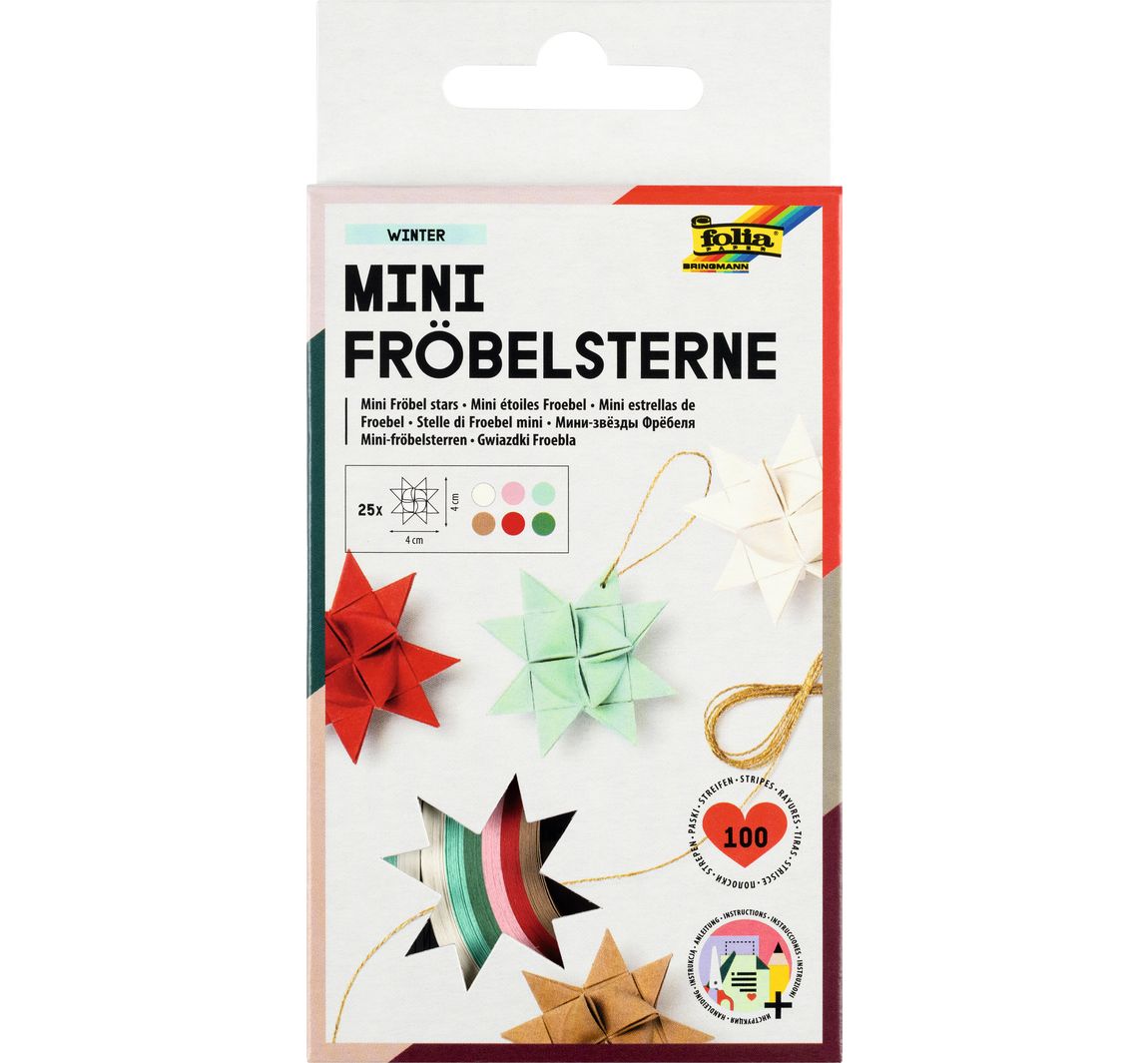 Mini moravische sterren - Winter