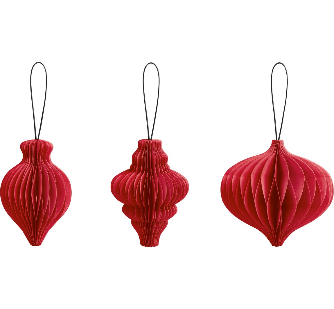 Honingraat druppelset - Rood