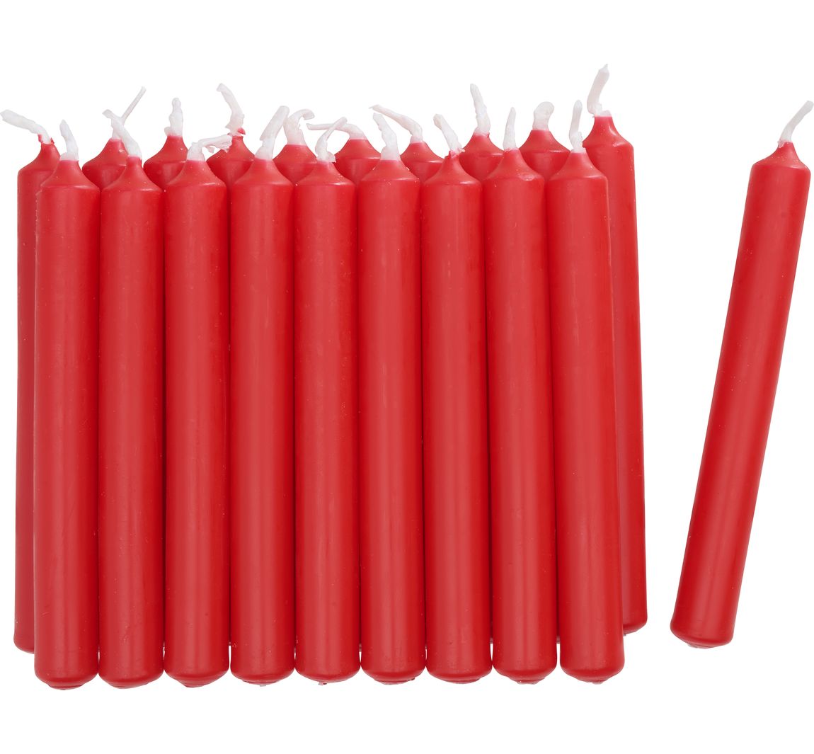Boomkaarsen "Basic" - Rood