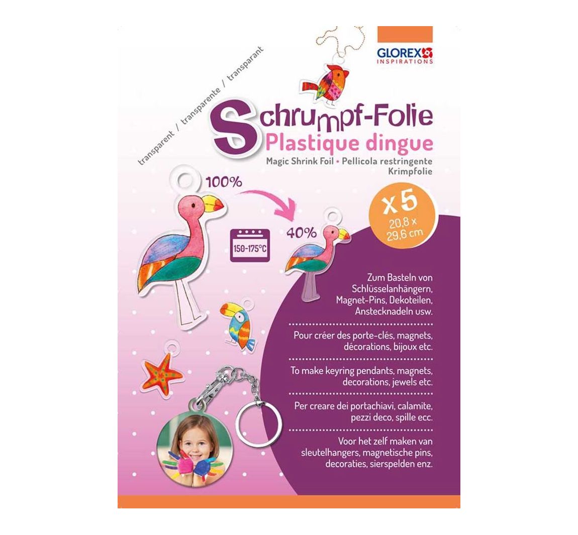 Krimpfolie "DIN A4" - Wit