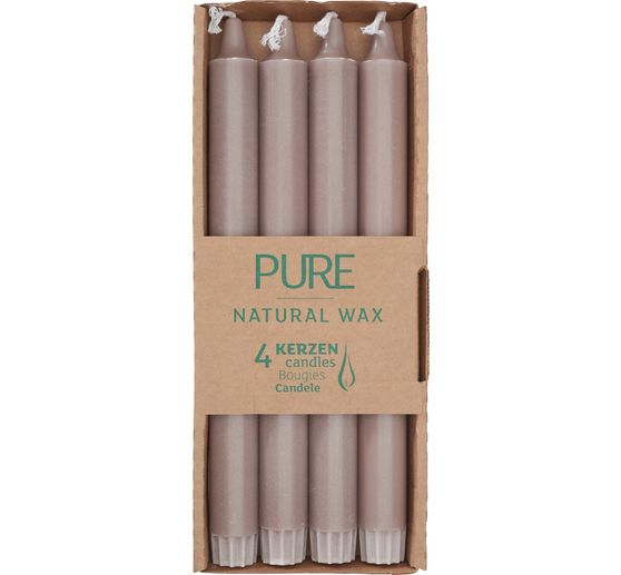 Staafkaars "Pure Natural Wax"
