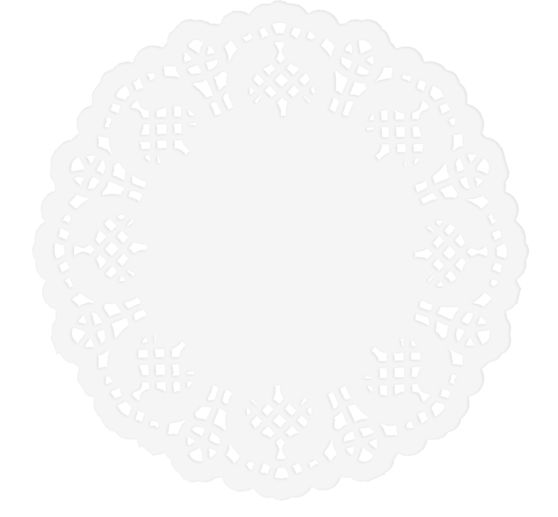 VBS Kanten doily, wit