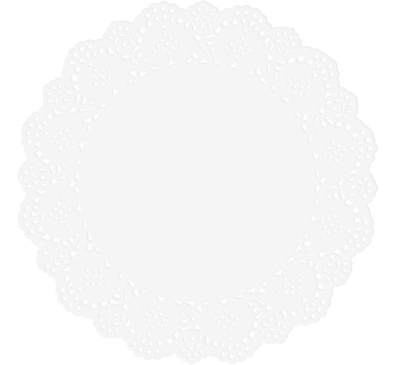 VBS Kanten doily, wit