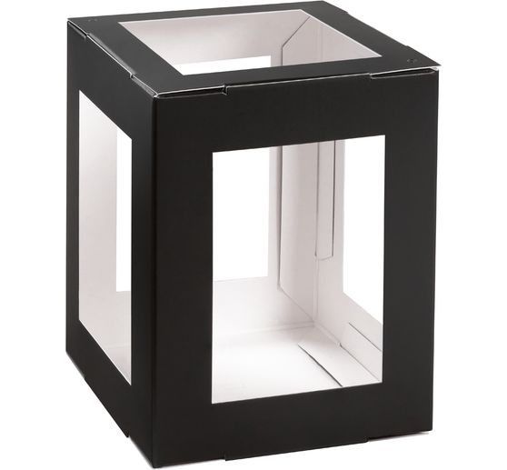 Lantaarn blanco "Vierkant", 5 stuks