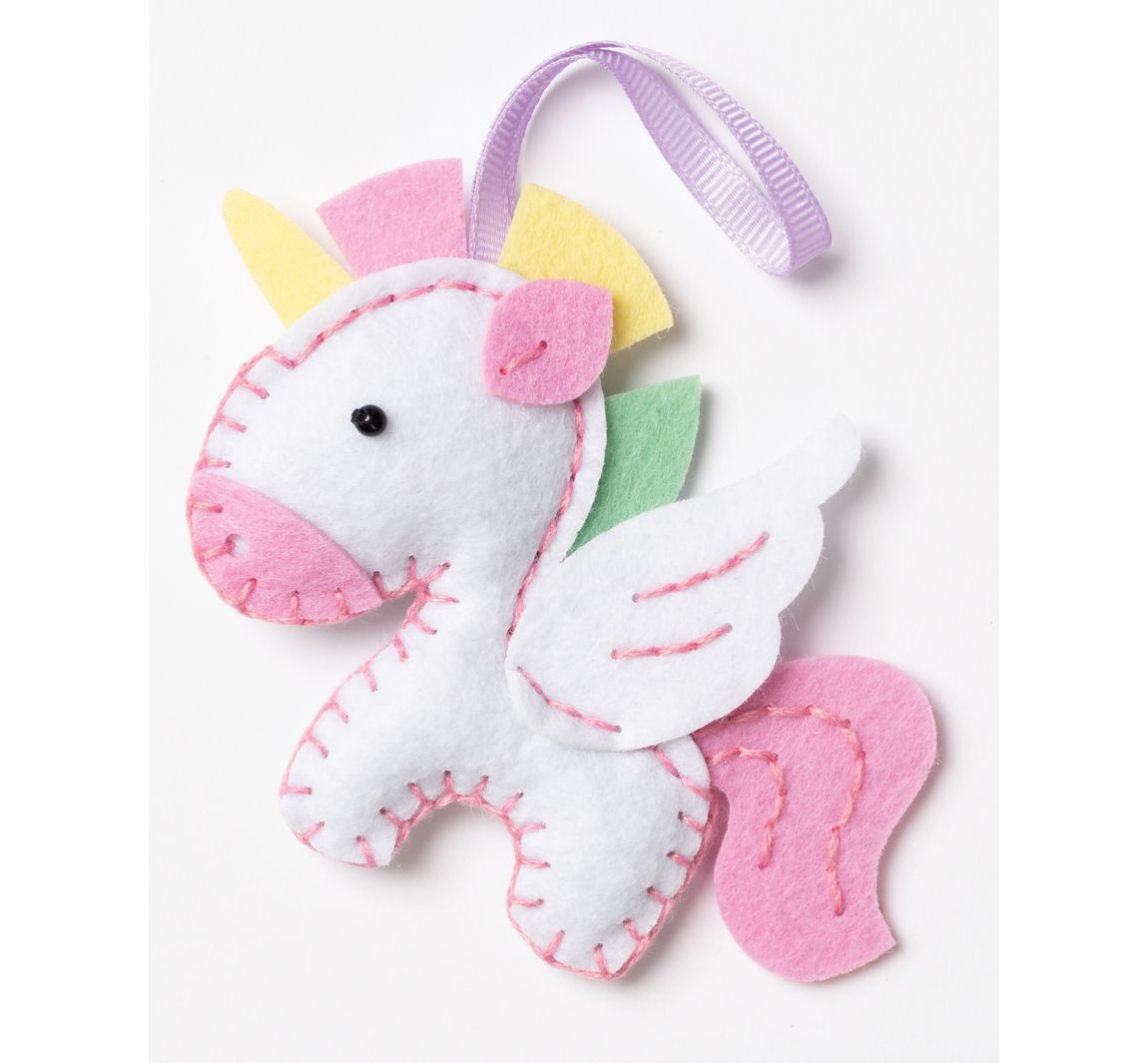 Naaien knutselpakket "Mini Filzinies" - Pegasus