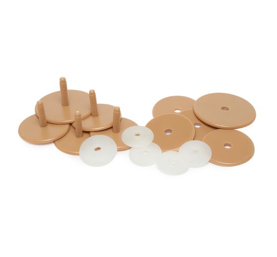 Joint discs for bears-Set, bear size 35 - 45 cm