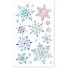 Crystal sticker Ice crystals
