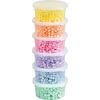 Iron-on beads set, 3,000 pieces Pastell