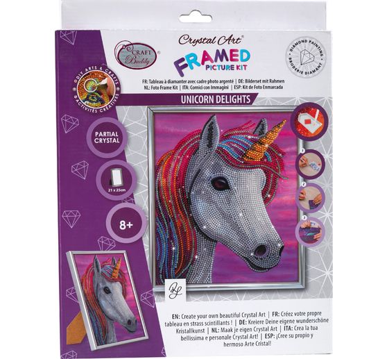 Diamond Painting "Picture Frame Crystal Art"