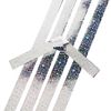 Papieren strips "Holografie Zilver