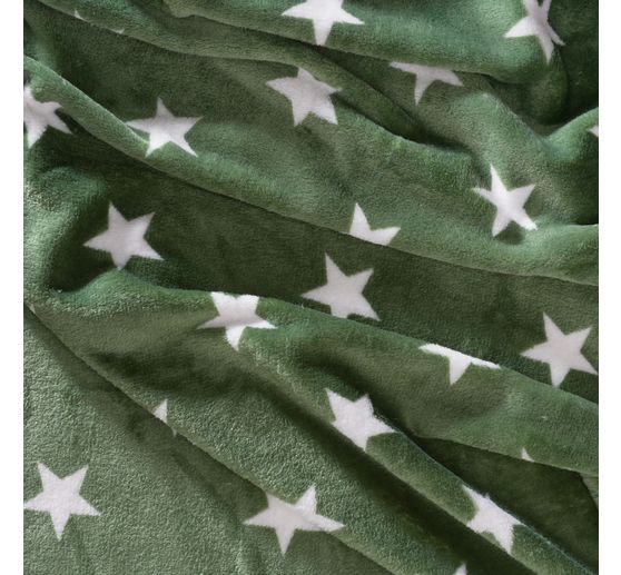 Fleece stof "Stars"