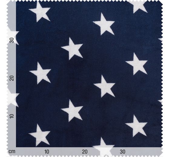 Fleece stof "Stars"