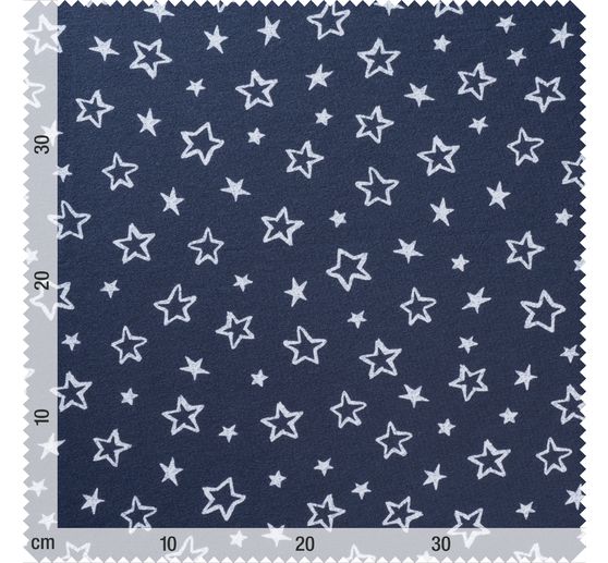 Jersey fabric "Stars"