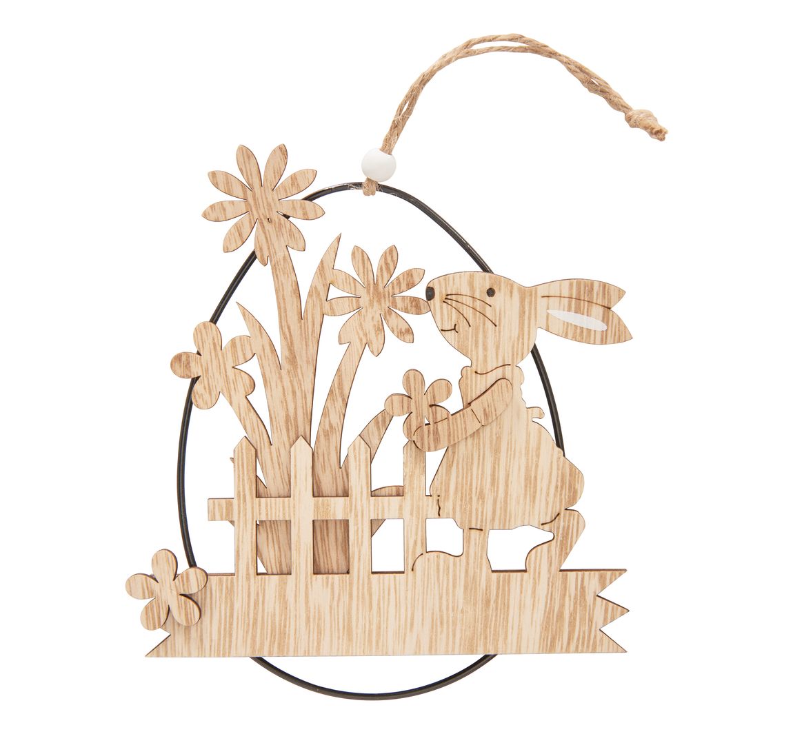 VBS Decoratieve hanger - Paaskonijn