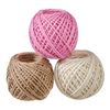 VBS Jute koord set "Juta" Crème/Natuur/Roze