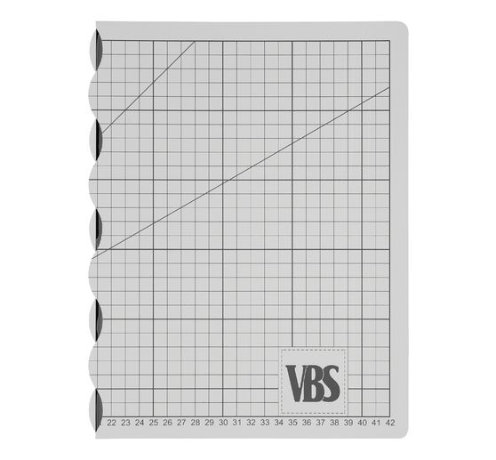 VBS Opvouwbare snijmat "Cool Grey