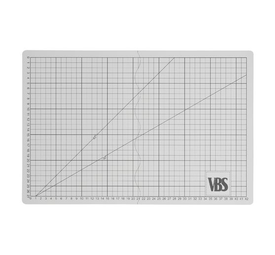 VBS Opvouwbare snijmat "Cool Grey