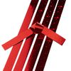 Papieren strips "Holografie Rood