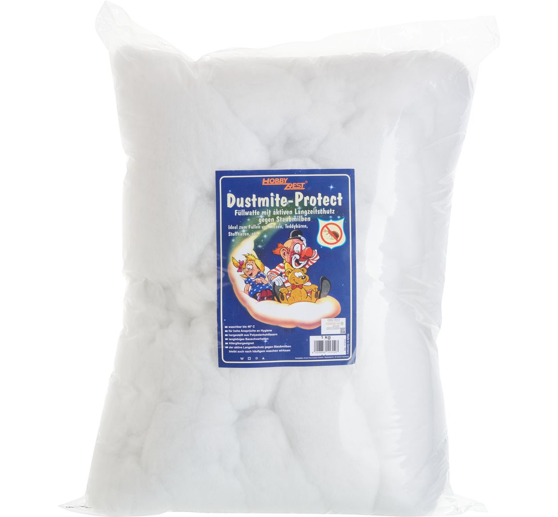 Wattenvulling tegen huisstofmijt - 1000 g