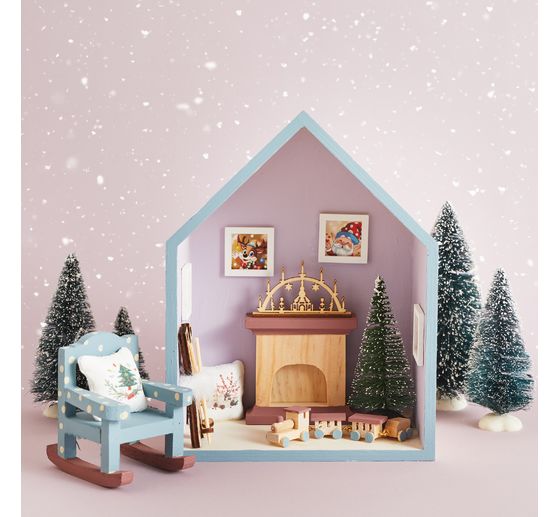 Miniatuur open haard