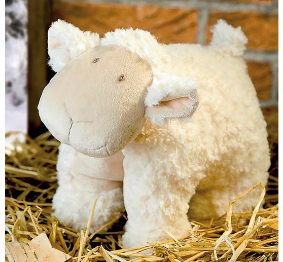 Pillow sheep "Heidi", ca. 19 cm