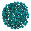 Kleurpastilles van was Turkoois