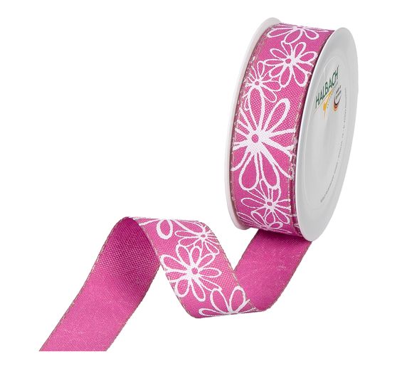 Printed ribbon "Flowers"