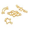 VBS Connectors mix "Moon and Stars" Gold-Plated
