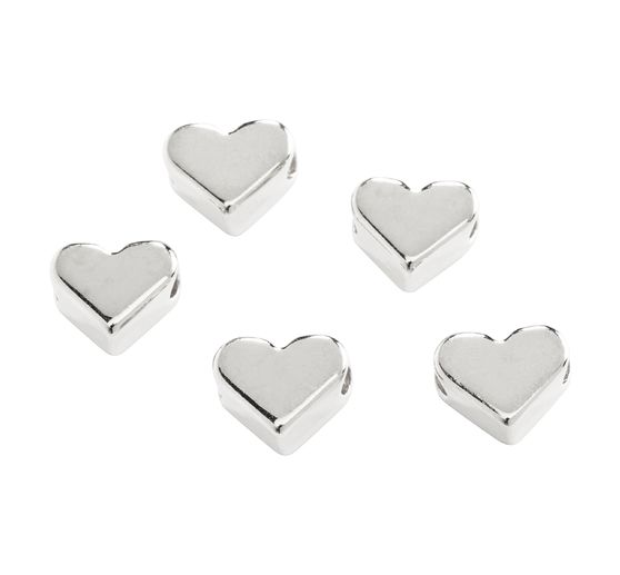 VBS Metal beads "Heart"