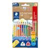 Staedtler Noris color Jumbo coloured pencils + sharpener