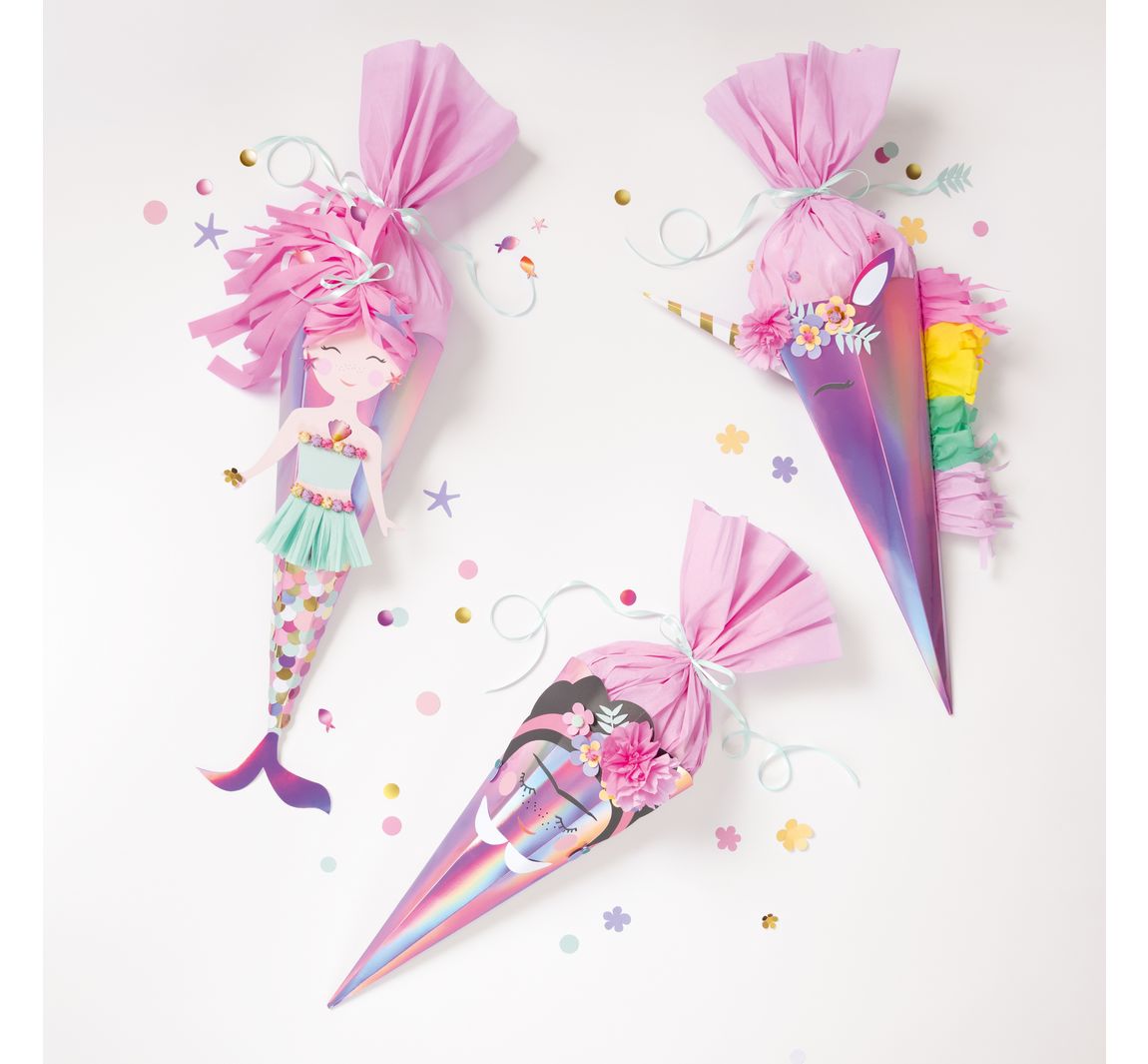 Schoolkegel knutselset - Unicorn