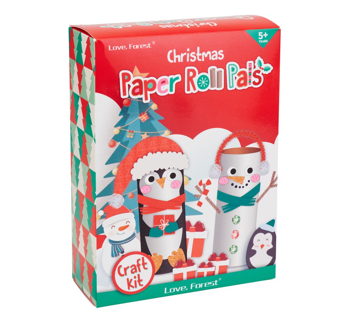 VBS Knutselset "Kartonnen rollen" - Pinguïn