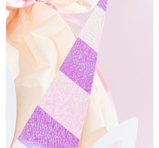 Papier mix iriserend "Crispy Rainbow"