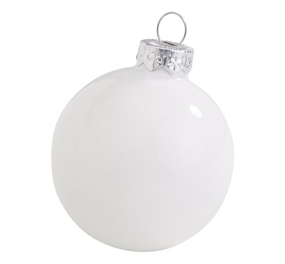 Kerstballen van glas, Ø 5,7 cm