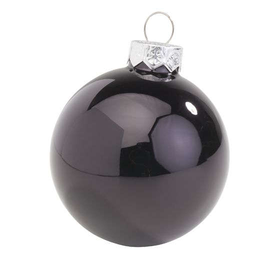 Kerstballen van glas, Ø 5,7 cm