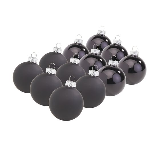 Kerstballen van glas, Ø 5,7 cm