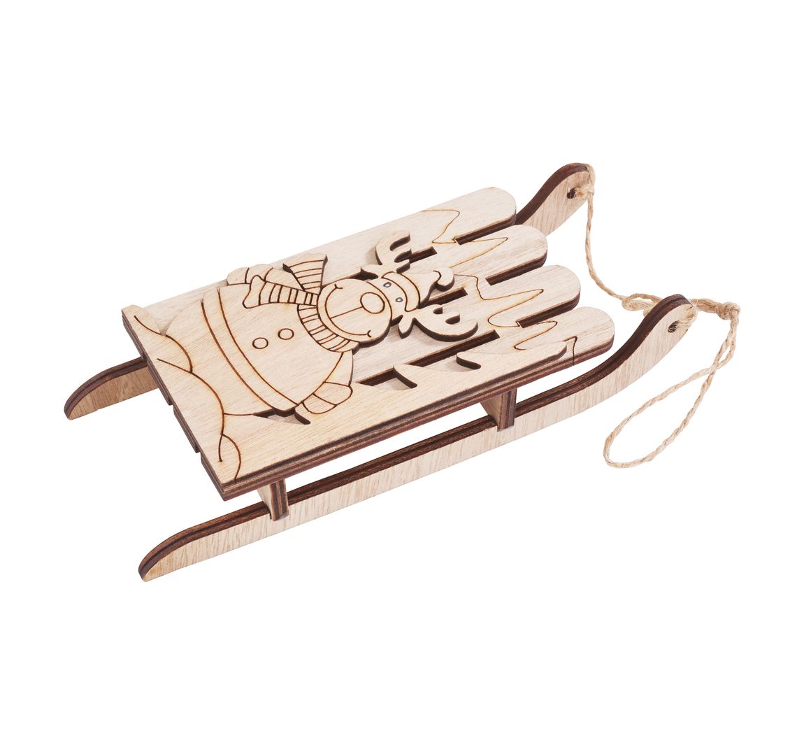 VBS Slede / Decoratieve  hanger - Eland