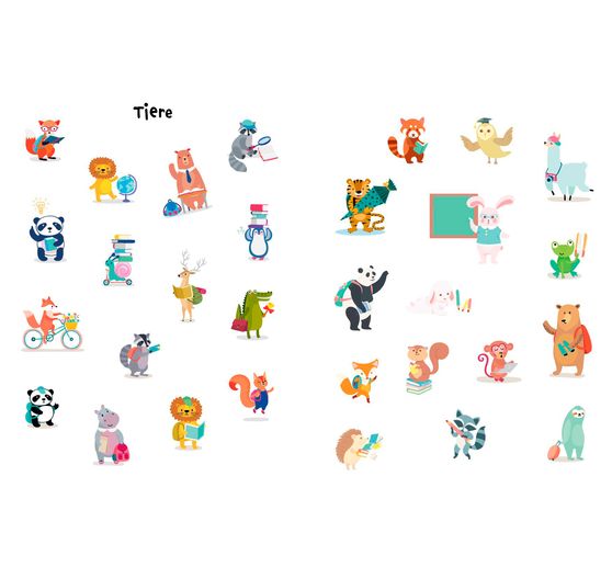 Boek "Das Stickerbuch zum Schulstart"