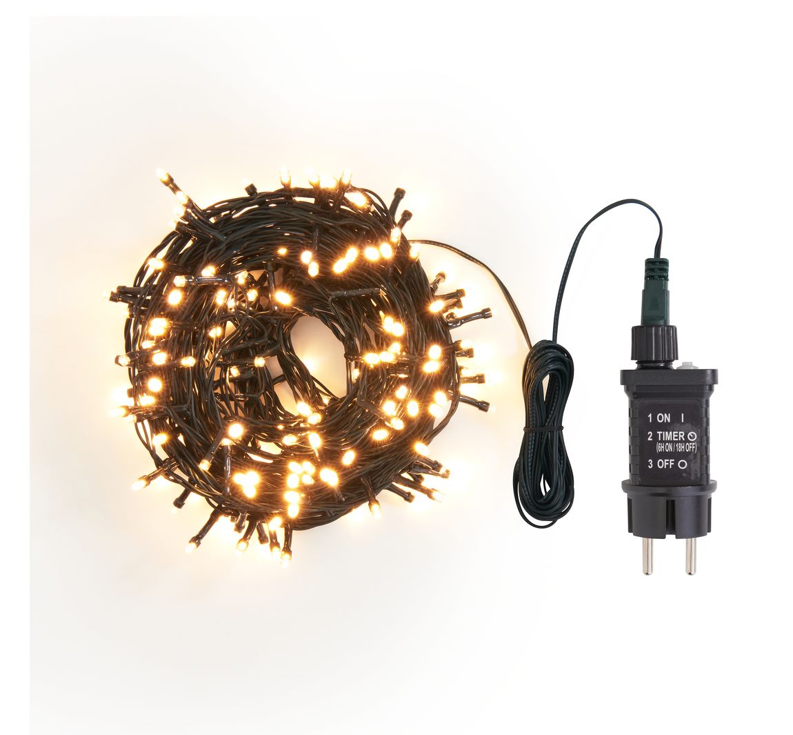 Outdoor Mini LED snoer lampjes - 180 LEDs
