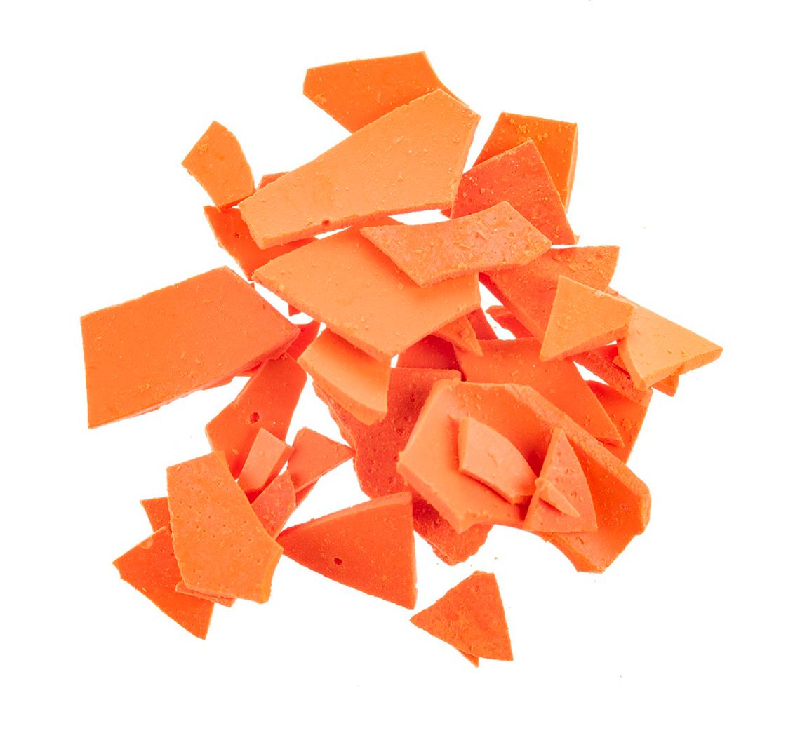 Kleurpastilles van was - Oranje