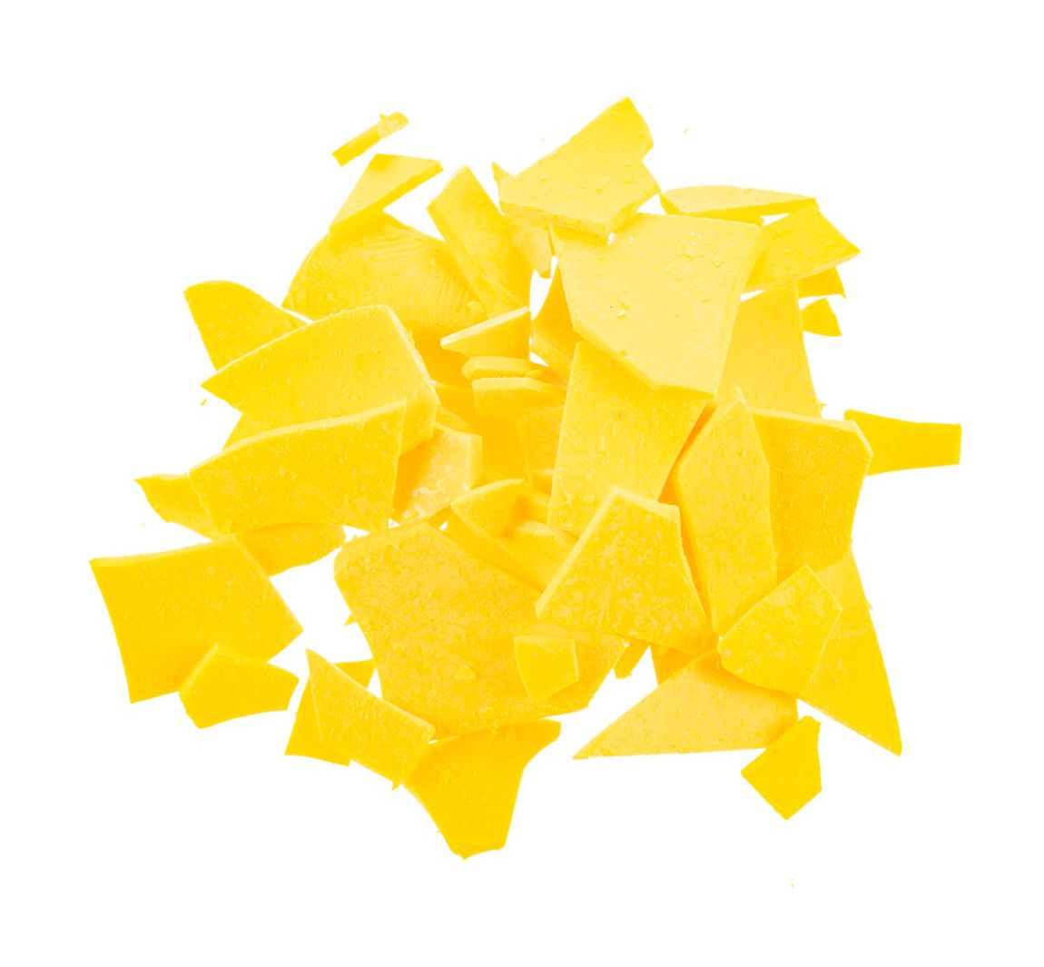 Kleurpastilles van was - Neon-Geel