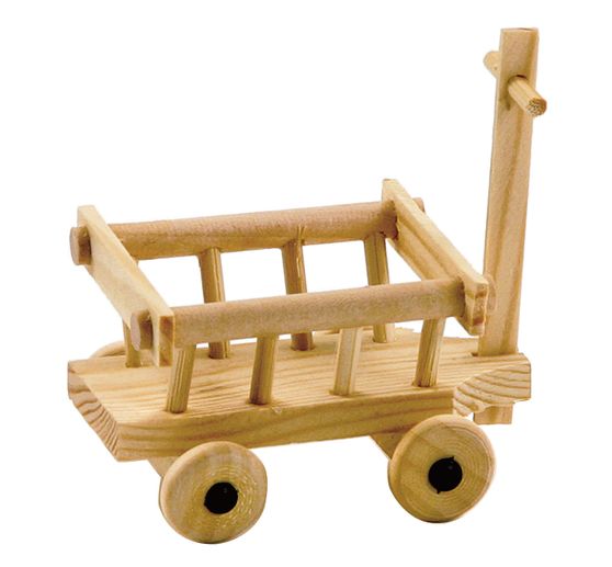 Wooden Ladder Trolley