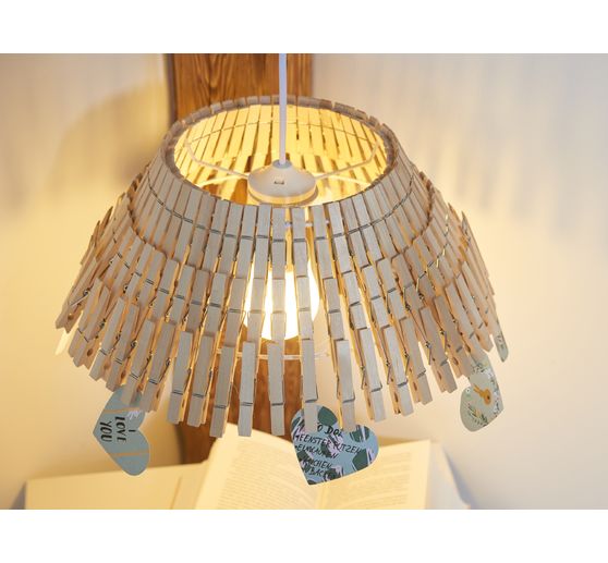 VBS Lamp rings, white, Ø 20 cm